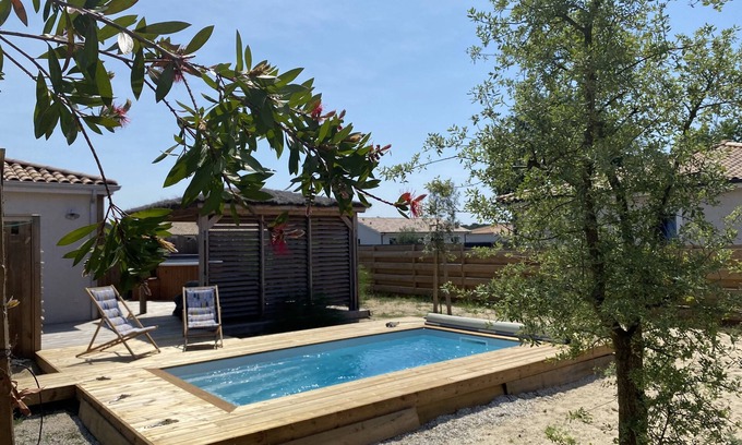 Vensac Casa | Relax! Ocean, Pool, Spa! Montalivet- Villa Gaia