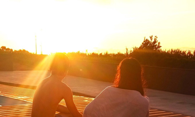 Nordeste Cabaña | Relax with the family, enjoying the garden ,pool as well as the sea views.