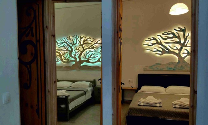 Agia Galini Apartamento | Relaxed spacious apartment with garden view and free WiFi