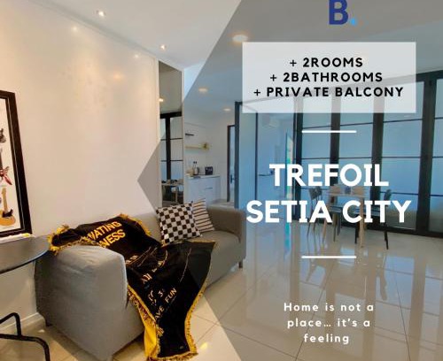 Shah Alam Apartamento | RelaxFamily 2-10Pax Trefoil Setia City Shah Alam SiS Homestay