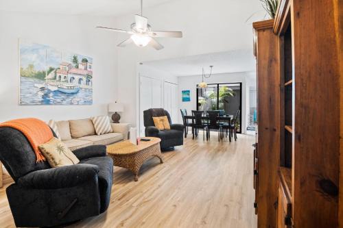 New Smyrna Beach Casa | Relaxing Beach Villa Walk to Ocean Plus 3 Pools, Tennis & Trails