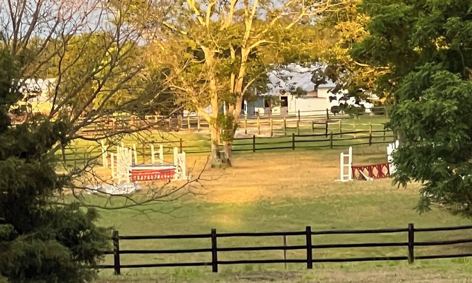 Southern Pines Casa | Relaxing, peaceful, and lush horse farm. Quiet, 30 acres, & close to everything!