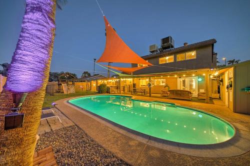 North Mountain Casa | Relaxing Phoenix House with Hot Tub and Heated Pool!