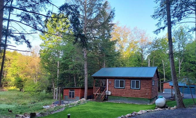 Glenfield Cabina | Relaxing River Retreat