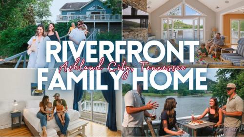 Bellevue Casa | Relaxing Riverfront Family Escape w Private Dock
