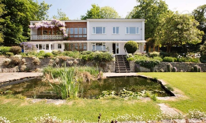 Glastonbury Casa | Relajante, casa aislada en Glastonbury, Somerest. Por arboles, vistas y el tor.