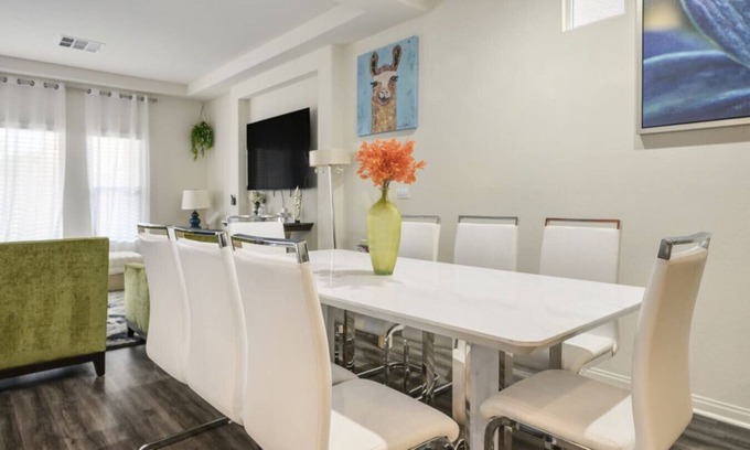 Enterprise Casa | Relaxing Vegas Stay with BBQ & Games