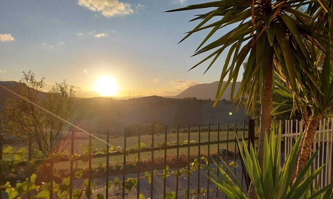 Caccamo Villa | Relaxation villa surrounded by greenery with outdoor pool, sauna and whirlpool.