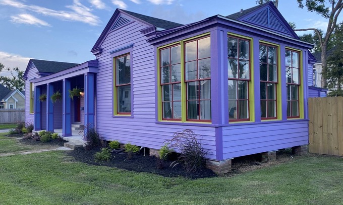 Lake Charles Cabaña | Remodeled historic cottage with magical boho vibes ~ The North Side