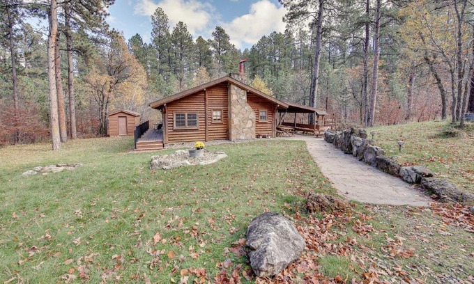 Sturgis Casa | Remote Escape Sturgis Cabin on 20 Private Acres!