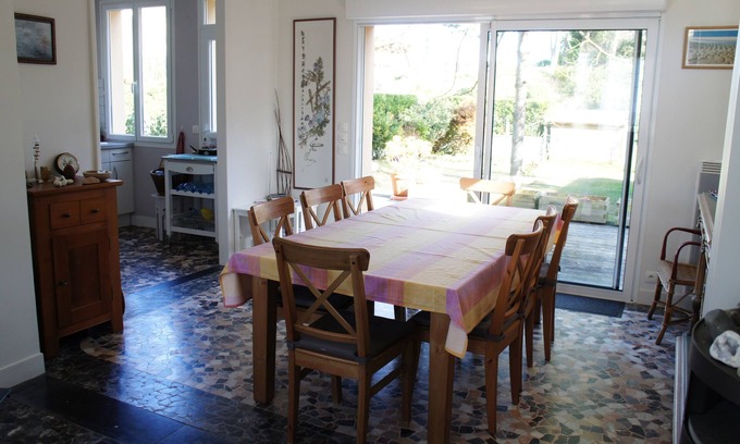 Merville-Franceville-Plage Casa | 1930 villa renovada a 300 metros del mar