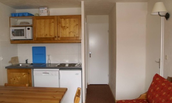 Le Pleynet Apartamento | Renovated 2-room apartment with balcony 50m from slopes