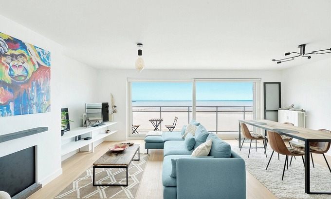 Heist Apartamento | Renovated apartment in Knokke-Heist with views
