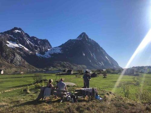 Bjrnsand Apartamento | Renovated barn with a view