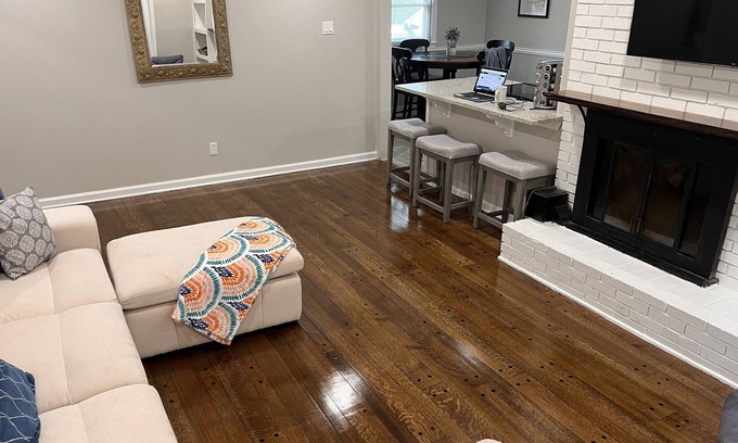 Raleigh Casa | Renovated central located 5 bedroom home! Great for family,friends and teammates
