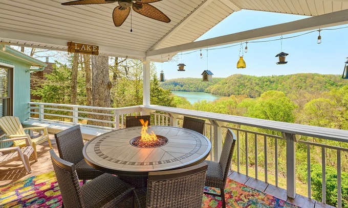 Byrdstown Cabaña | Renovated Cottage! Overlooks Dale Hollow!