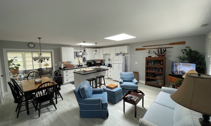 Rehoboth Beach Cabaña | renovated cozy family cottage located in a gated family friendly community.