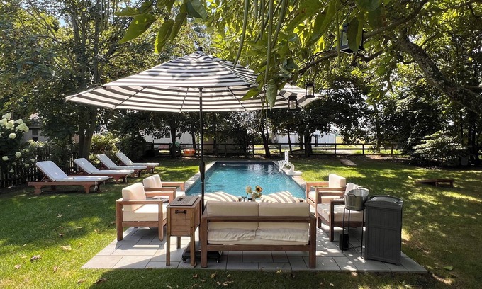 Northville Otro | Renovated Farmhouse on Vineyard w/ Heated Pool, mins from Beach + Farm