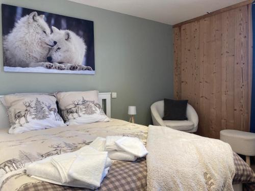 Combloux Apartamento | Renovated flat facing Mont Blanc