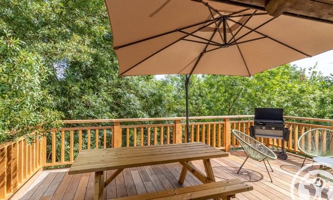Chalonnes-sur-Loire Cabaña | Casa Vacacional Renovada en la Isla Fluvial de Chalonnes, Terraza, BBQ, Bicicletas Disponibles