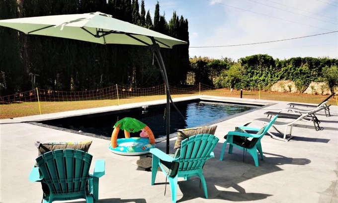 Monteux Villa | Reposante villa avec grande piscine