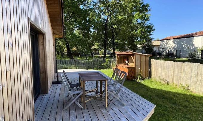 Hourtin Villa | Residence 99h-hourtin - Ref: 99H charming new wooden frame house 8 people