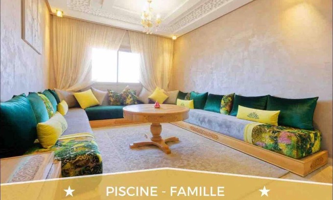 Saada Apartamento | Residence DES LILAS DAR SALAM chez Madame ASSYL residence avec 3 piscines