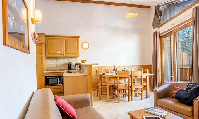 Pralognan-la-Vanoise Apartamento | Residence Les Jardins de la Vanoise **** - 3 Rooms Coin Montagne 7 People