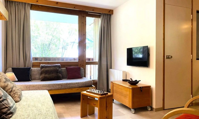 Val-d'Isere Apartamento | Residence Hameaux De Val - Friendly apartment and its covered parking