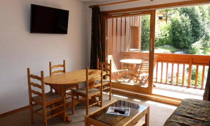 Meribel Centre Apartamento | Residence Le Cristal - 2 habitaciones para 4 personas