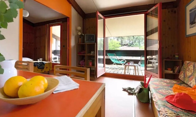 Maubuisson Apartamento | Residence Les Sentes - 3 room apartment for 6 people with covered balcony