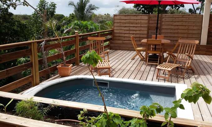 Le Moule Apartamento | Residencia Les 2 Moulins con piscinas privadas / jacuzzis y a 3 minutos de la playa.
