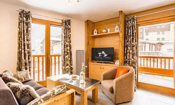 Les Brevieres Apartamento | Residencia Santa Terra - Apartamento de 2 habitaciones para 2/4 personas