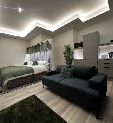 Bedlington Apartamento | ResiLets - Mood Studio 4 - Town centre studio room with en-suite
