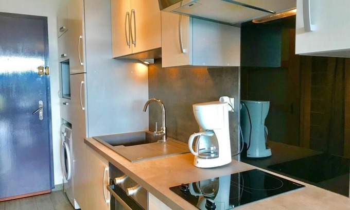 Villard-de-Lans Apartamento | A 10m de las pistas de esquí, 7.o piso, balcón, parking, tv, 24m², Villard de Lans