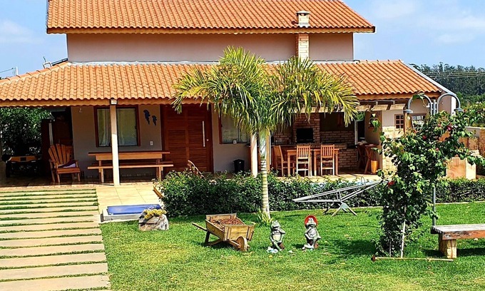 Aguas de Santa Barbara Cabaña | Resort House Air, 5G Wifi, Fireplace and heated pool in a leisure resort🥉