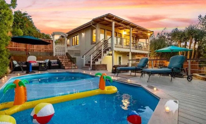 Poway Villa | Majestic 5BR Villa with Guesthouse, Pool & Spa
