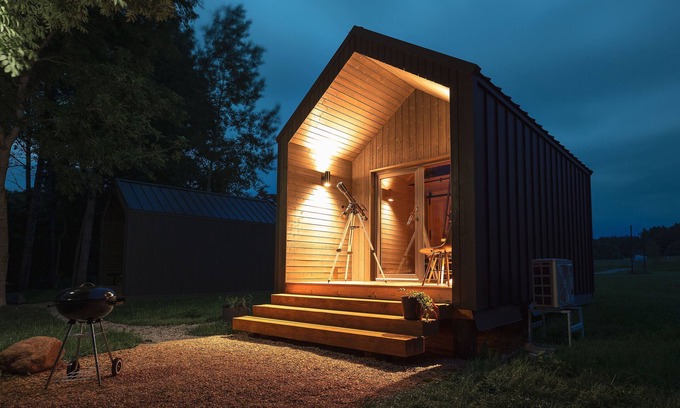 Klykiai Cabina | Rest Green microhouse for your perfect rest in nature!