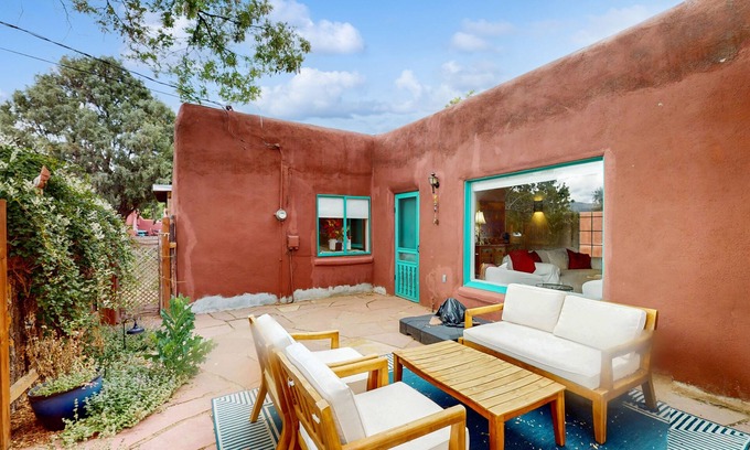Taos Casa | Restored Adobe Home with Views from Three Porches - Near Hiking & Skiing