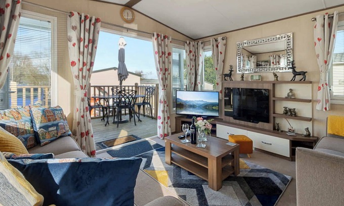 Cheriton Bishop Chalet De Esquí | Retreat at the Lake-Fishing+Heated Pool 500yrds away
