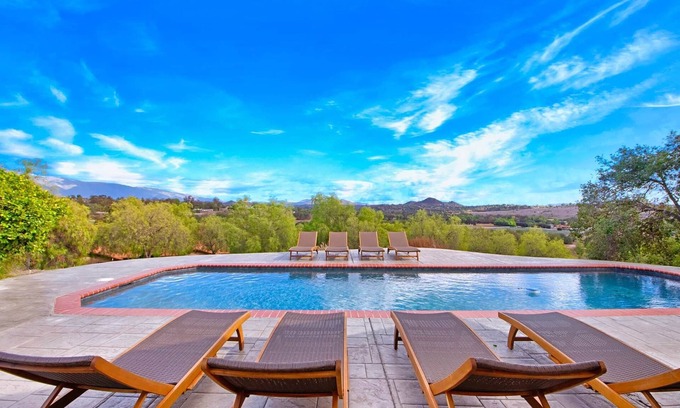 Valley Center Casa | Retreat with Pool & Stunning Mountain Views