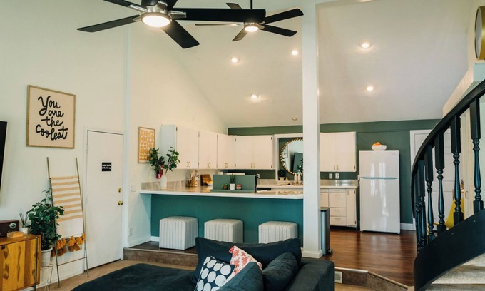 Rexburg Casa | Retro Home in the Heart of Rexburg with Game Room & King Suite close to BYUI