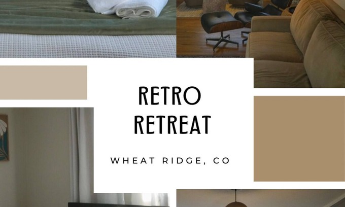 Applewood Villages Cabaña | ✨Retro Wheat Ridge Retreat ~ 2B Entire House ~ Fenced Yard ~ Quiet Area 🏠