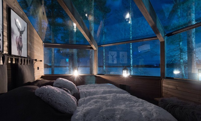 Hankasalmi Cabina | Revontuli Resort Glass Igloos
