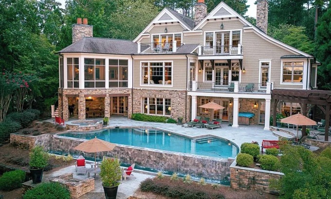 Lake Oconee Casa | Reynolds Lake Oconee - MASTERS WEEK RENTAL - 6 bed 8 bath house - 9,300 SF