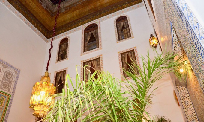 R'habet Zbib Casa | Riad Le patio de Fes - Vanille