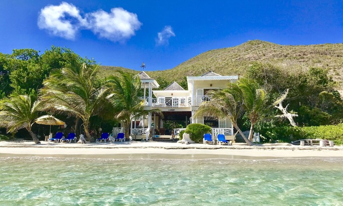Turtle Beach Cabaña | St Kitts naturaleza y amantes de la playa tranquila cabaña justo en la playa