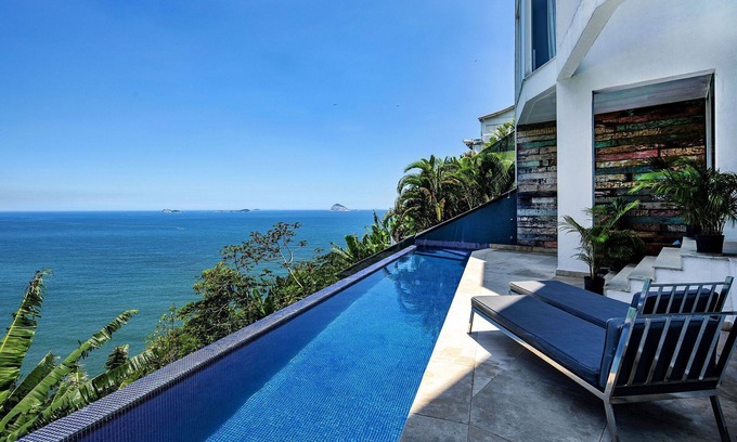 Joatinga Villa | Rio012 - Mansión de 5 suites con piscina frente al mar