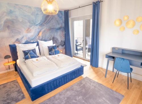 Niedergirmes Apartamento | River Lux Suite - 5 min to HBF