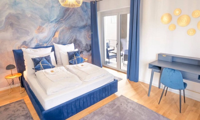 Niedergirmes Apartamento | River Lux Suite 5min to HBF